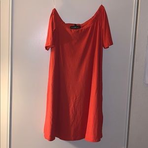 Derek Heart Over the Shoulder Dress